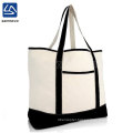 22" Open Top Heavy Duty Deluxe Canvas Tote Bag Cotton Tote Shopping Bags
